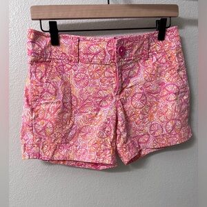 Lilly Pulitzer Callahan Shorts Ten Speed Bike Size 2
